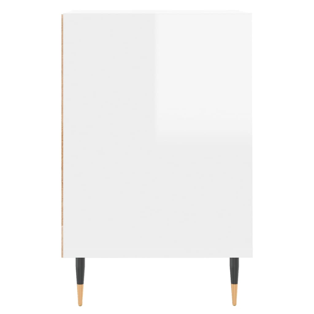 TV-Schrank Hochglanz-Weiß 160x35x55 cm Holzwerkstoff - Pazzar.ch