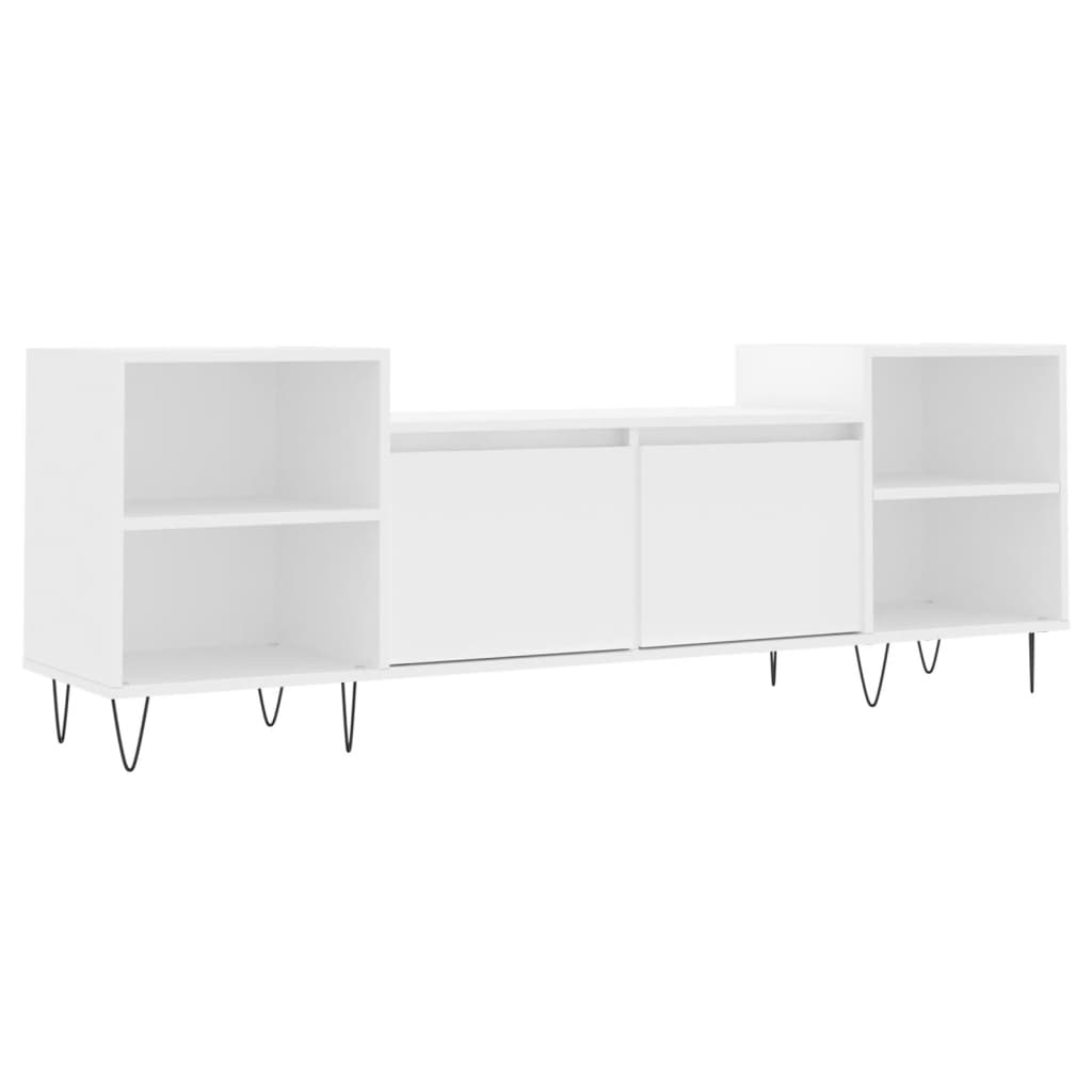 TV-Schrank Weiß 160x35x55 cm Holzwerkstoff