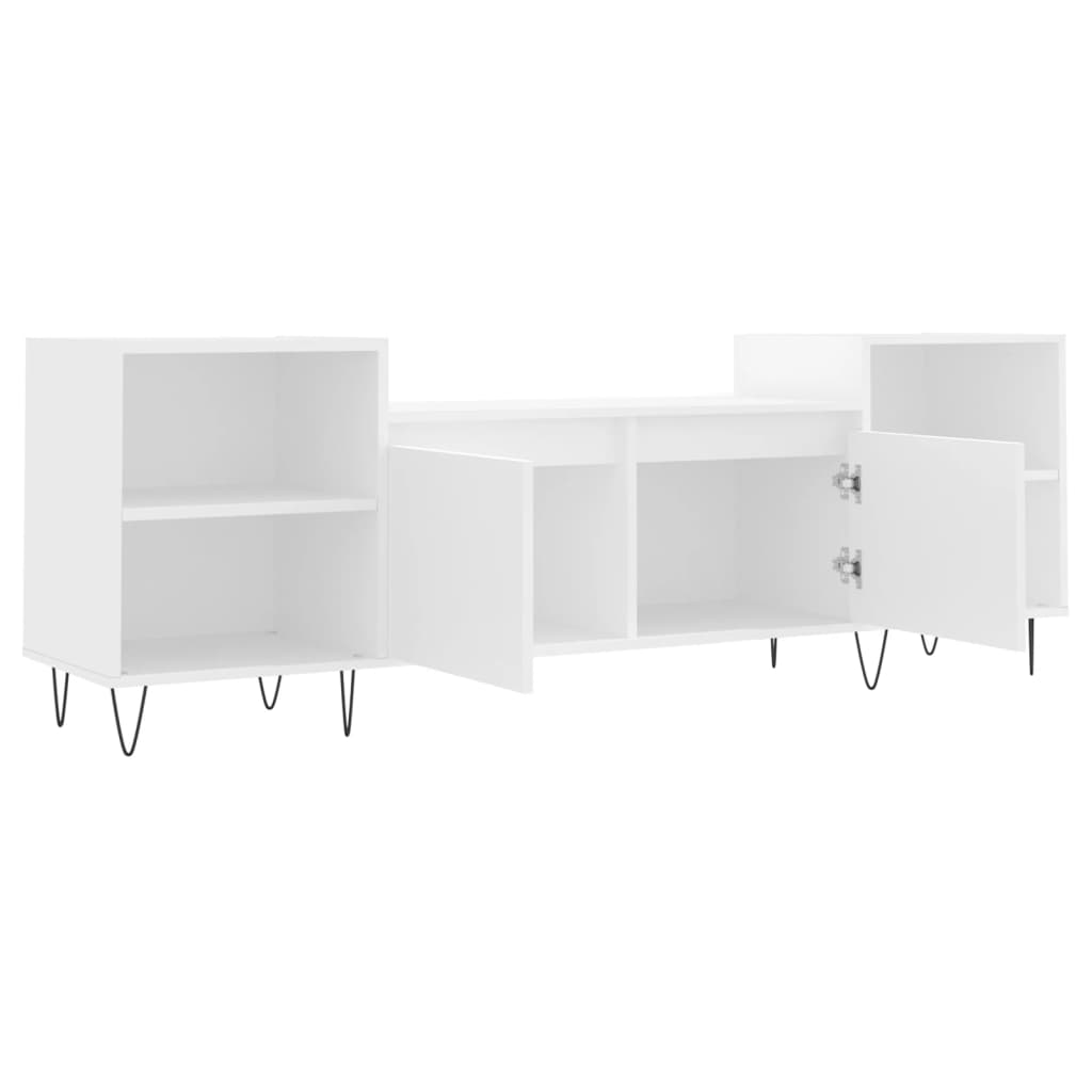 TV-Schrank Weiß 160x35x55 cm Holzwerkstoff