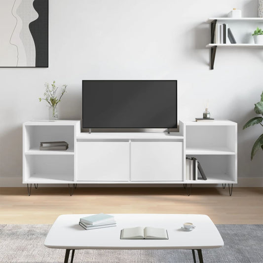 TV-Schrank Weiß 160x35x55 cm Holzwerkstoff - Pazzar.ch