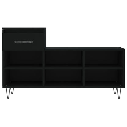 Schuhregal Schwarz 102x36x60 cm Holzwerkstoff - Pazzar.ch