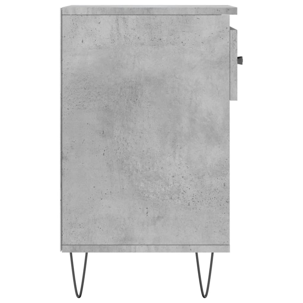 Schuhregal Betongrau 102x36x60 cm Holzwerkstoff - Pazzar.ch