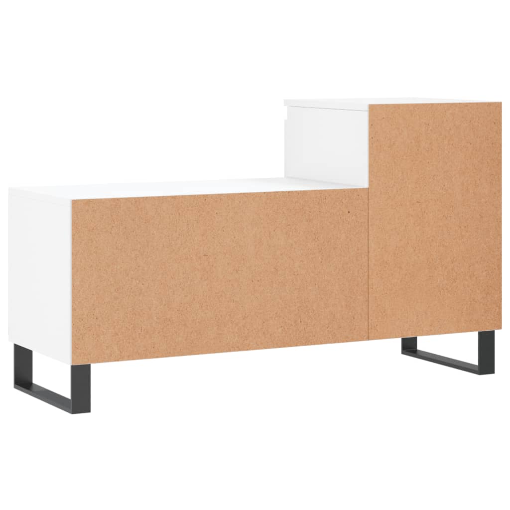 Schuhregal Weiß 102x36x60 cm Holzwerkstoff - Pazzar.ch