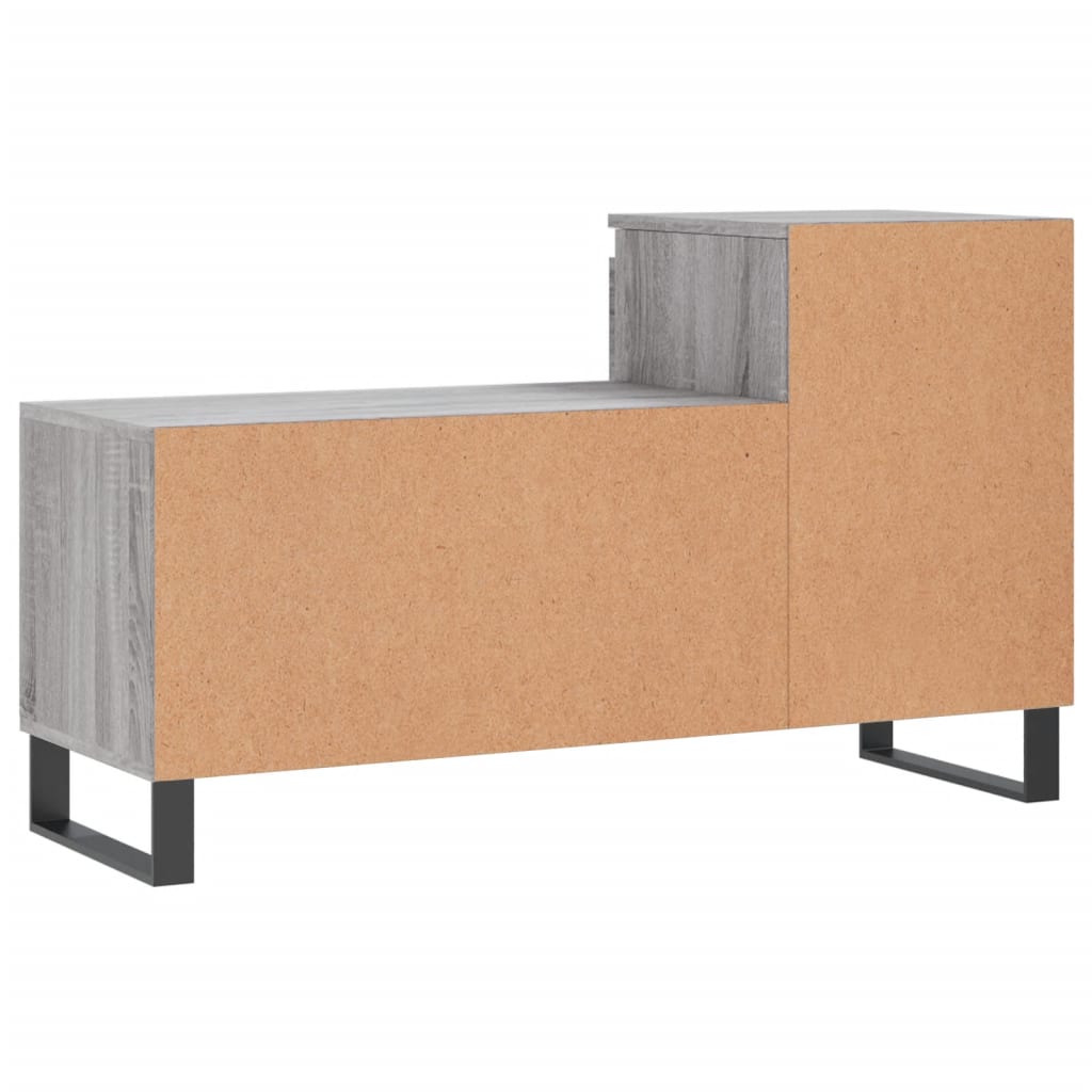 Schuhregal Grau Sonoma 102x36x60 cm Holzwerkstoff - Pazzar.ch