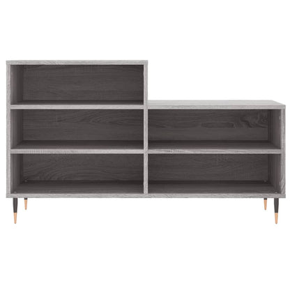 Schuhregal Grau Sonoma 102x36x60 cm Holzwerkstoff - Pazzar.ch