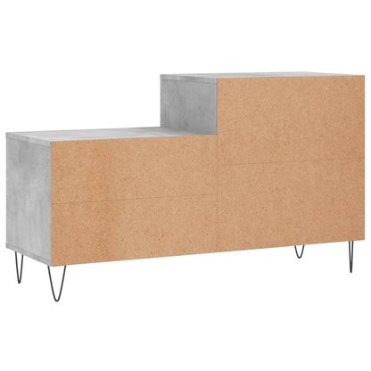 Schuhregal Betongrau 102x36x60 cm Holzwerkstoff - Pazzar.ch