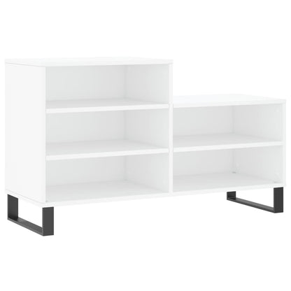 Schuhregal Weiß 102x36x60 cm Holzwerkstoff - Pazzar.ch