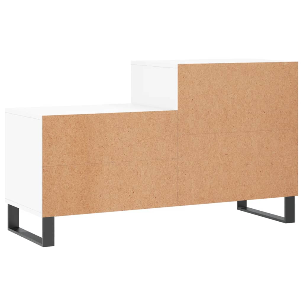 Schuhregal Weiß 102x36x60 cm Holzwerkstoff - Pazzar.ch