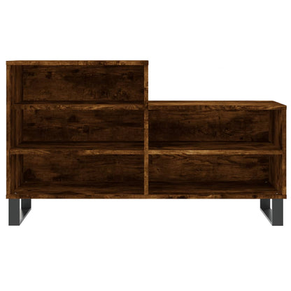 Schuhregal Räuchereiche 102x36x60 cm Holzwerkstoff - Pazzar.ch