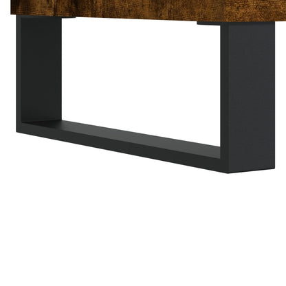 Schuhregal Räuchereiche 102x36x60 cm Holzwerkstoff - Pazzar.ch