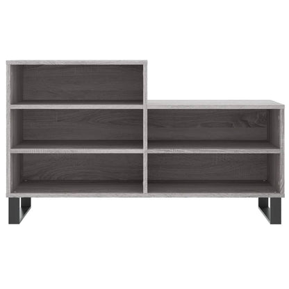 Schuhregal Grau Sonoma 102x36x60 cm Holzwerkstoff - Pazzar.ch
