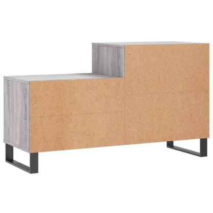Schuhregal Grau Sonoma 102x36x60 cm Holzwerkstoff - Pazzar.ch