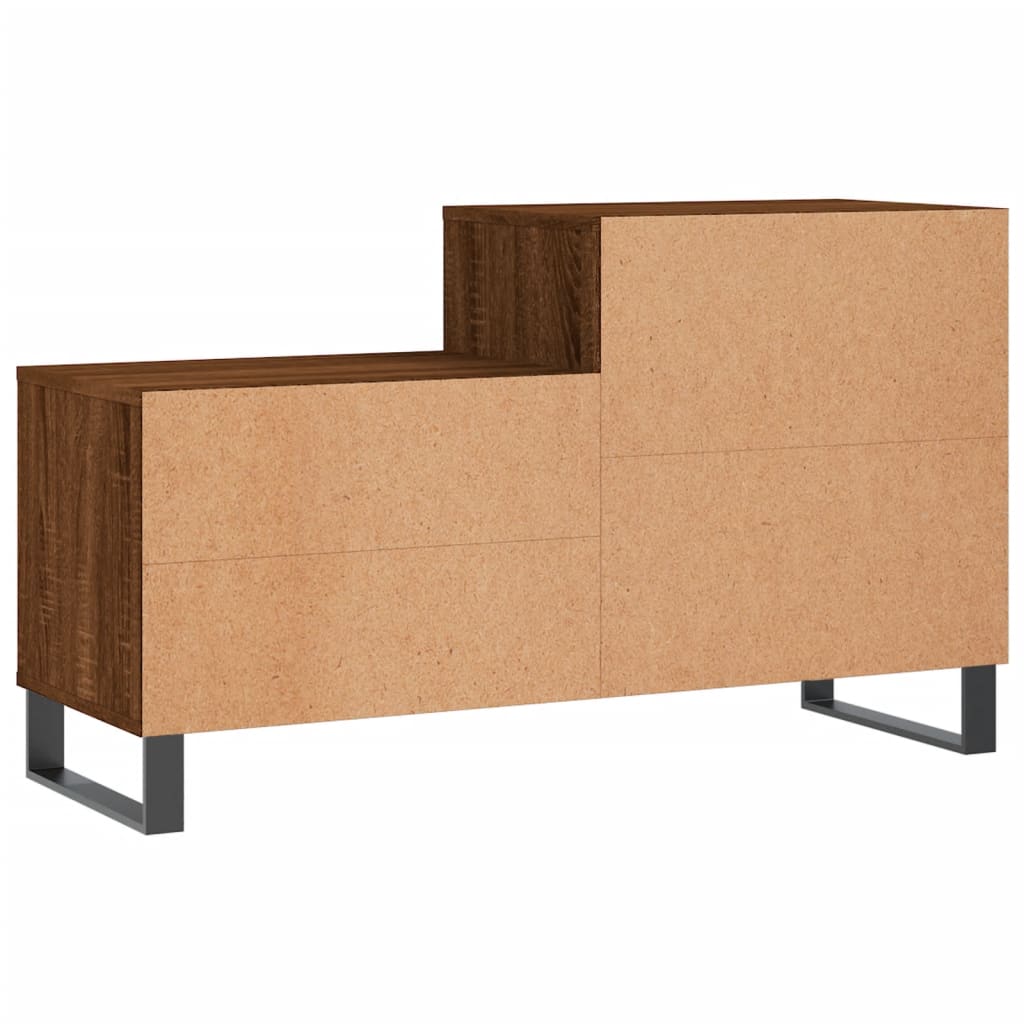 Schuhregal Braun Eichen-Optik 102x36x60 cm Holzwerkstoff - Pazzar.ch