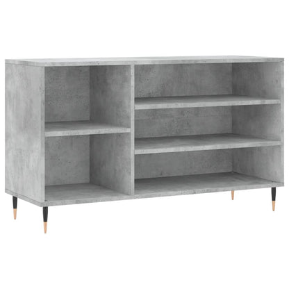 Schuhregal Betongrau 102x36x60 cm Holzwerkstoff - Pazzar.ch