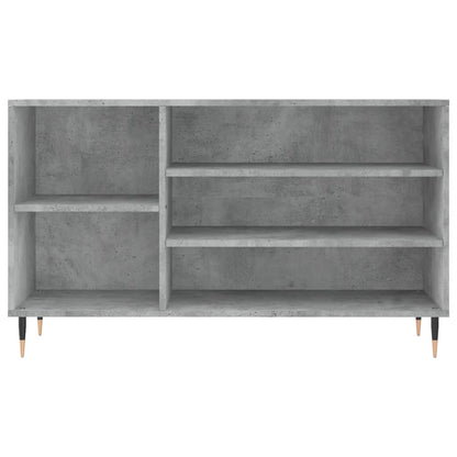 Schuhregal Betongrau 102x36x60 cm Holzwerkstoff - Pazzar.ch