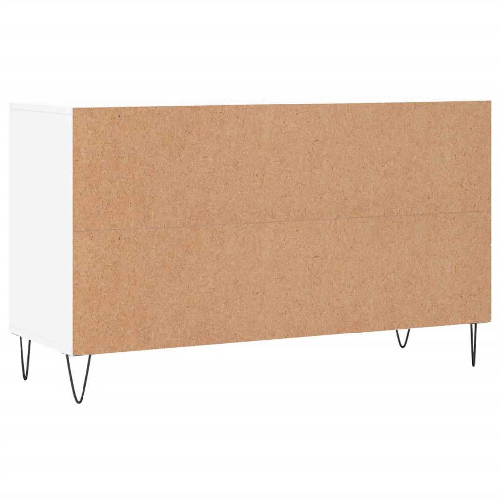 Schuhregal Weiß 102x36x60 cm Holzwerkstoff - Pazzar.ch