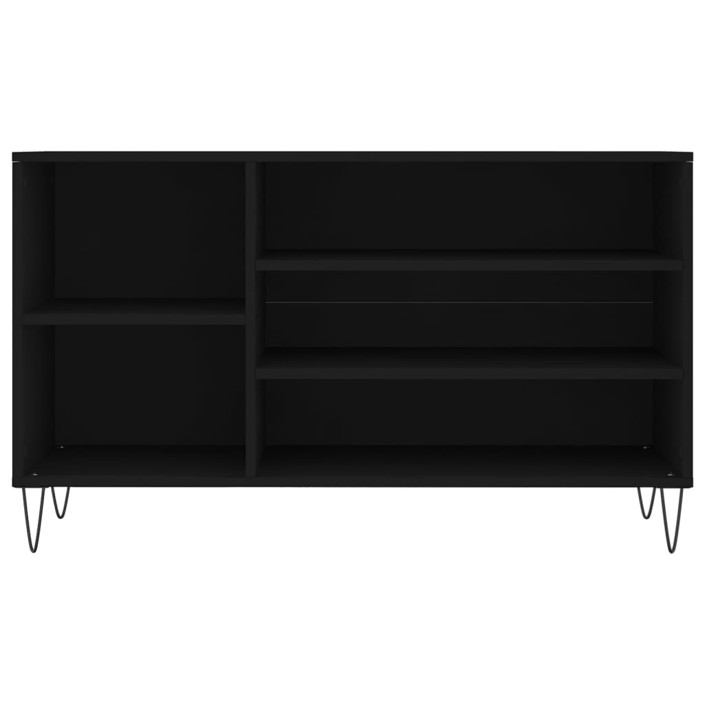Schuhregal Schwarz 102x36x60 cm Holzwerkstoff - Pazzar.ch