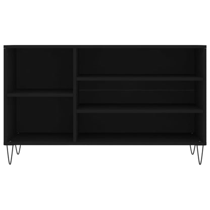 Schuhregal Schwarz 102x36x60 cm Holzwerkstoff - Pazzar.ch