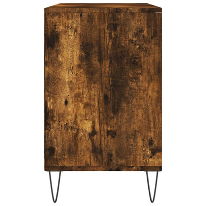 Schuhregal Räuchereiche 102x36x60 cm Holzwerkstoff - Pazzar.ch