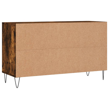 Schuhregal Räuchereiche 102x36x60 cm Holzwerkstoff - Pazzar.ch