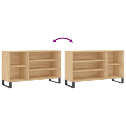 Schuhregal Sonoma-Eiche 102x36x60 cm Holzwerkstoff - Pazzar.ch