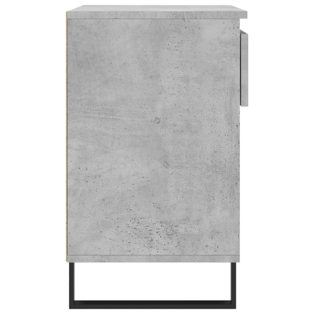 Schuhregal Betongrau 70x36x60 cm Holzwerkstoff - Pazzar.ch