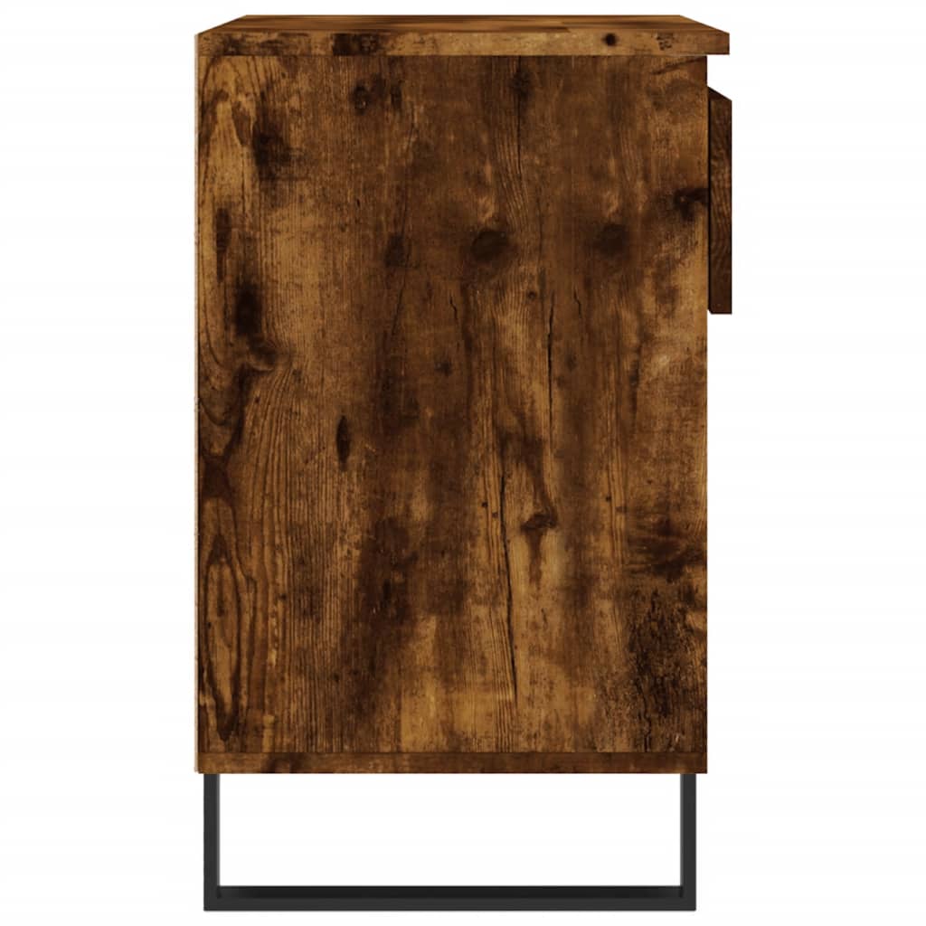 Schuhregal Räuchereiche 70x36x60 cm Holzwerkstoff - Pazzar.ch