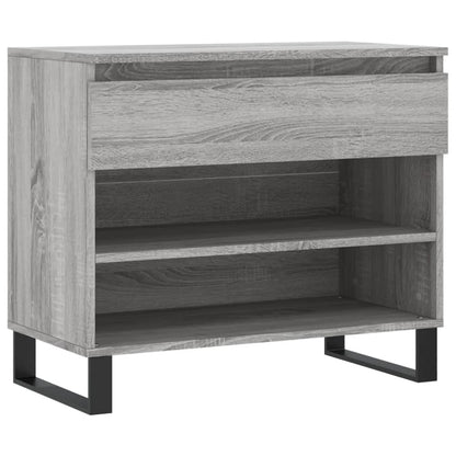 Schuhregal Grau Sonoma 70x36x60 cm Holzwerkstoff - Pazzar.ch