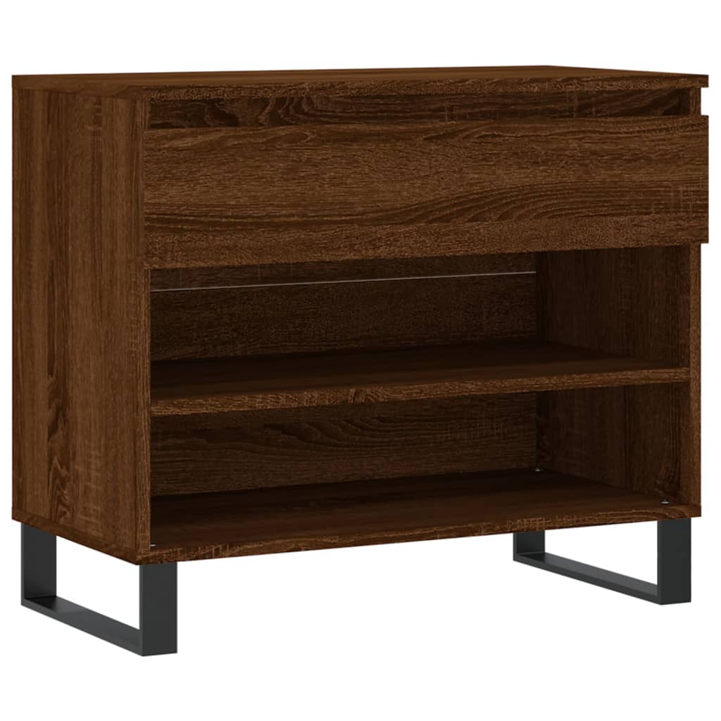 Schuhregal Braun Eichen-Optik 70x36x60 cm Holzwerkstoff - Pazzar.ch