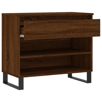Schuhregal Braun Eichen-Optik 70x36x60 cm Holzwerkstoff - Pazzar.ch
