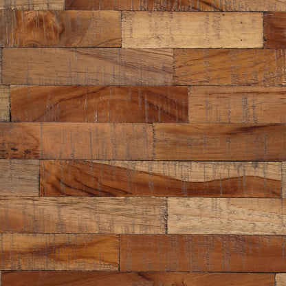 Couchtisch Rund Ø55x40 cm Recyceltes Massivholz Teak - Pazzar.ch