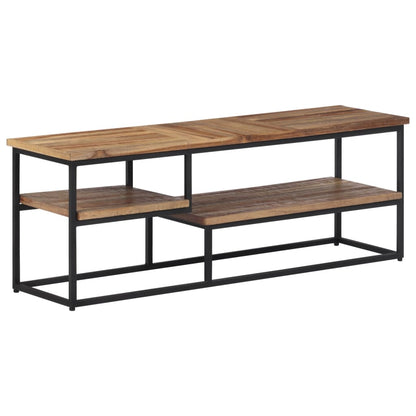 TV-Schrank 110x30x39 cm Recyceltes Massivholz Teak - Pazzar.ch