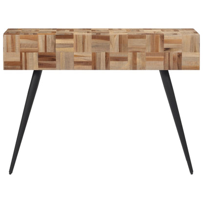 Konsolentisch 110x34x80 cm Recyceltes Massivholz Teak - Pazzar.ch