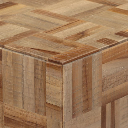 Konsolentisch 110x34x80 cm Recyceltes Massivholz Teak - Pazzar.ch
