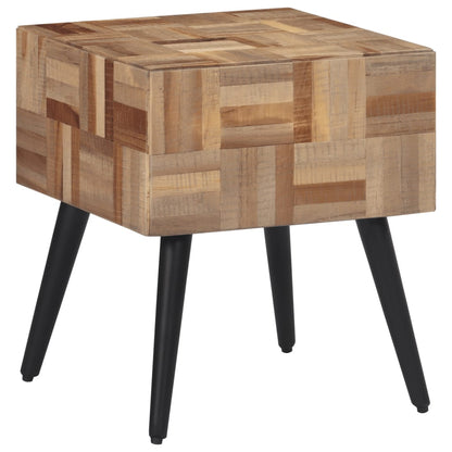 Beistelltisch 40x40x45 cm Recyceltes Massivholz Teak - Pazzar.ch