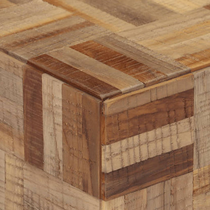 Beistelltisch 40x40x45 cm Recyceltes Massivholz Teak - Pazzar.ch