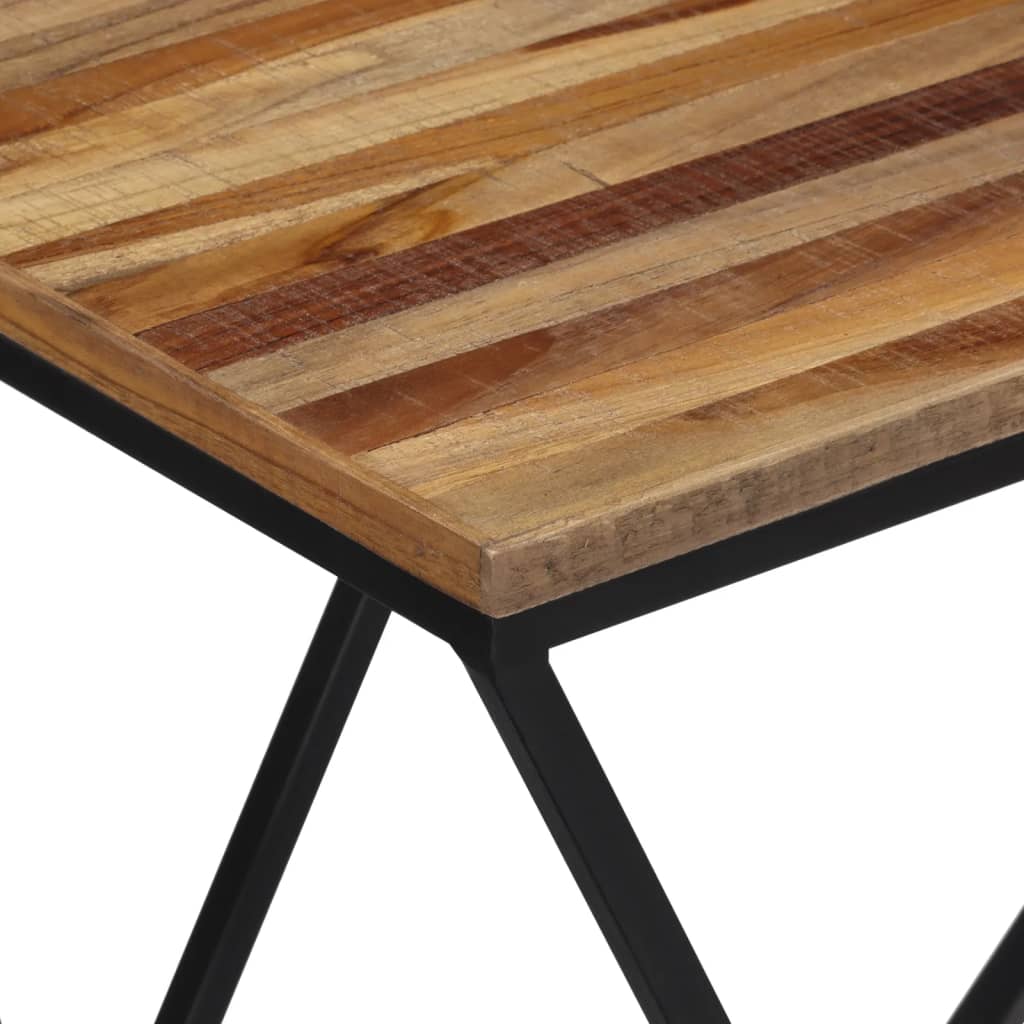 Beistelltische 2 Stk. Recyceltes Massivholz Teak - Pazzar.ch