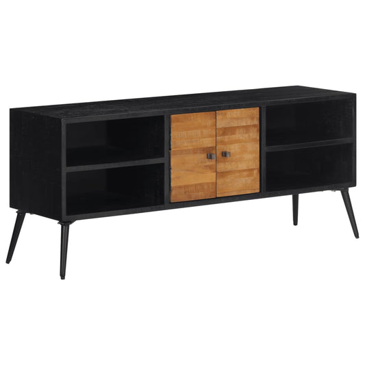 TV-Schrank 112x31x45 cm Recyceltes Massivholz Teak - Pazzar.ch