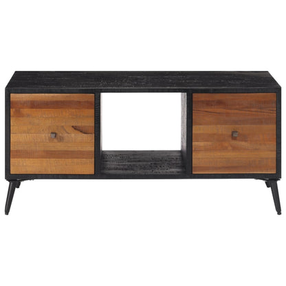 Couchtisch 90x50x41 cm Recyceltes Massivholz Teak - Pazzar.ch