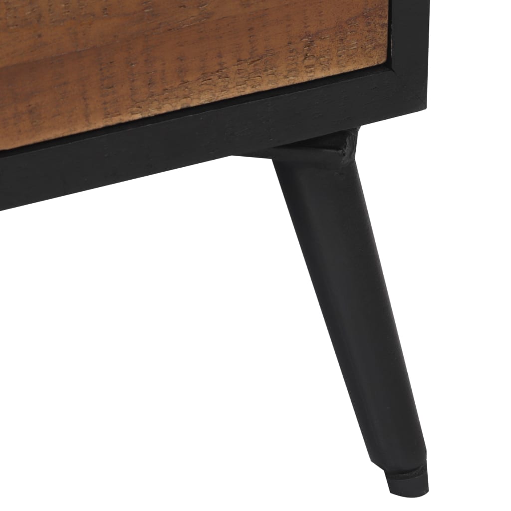 Couchtisch 90x50x41 cm Recyceltes Massivholz Teak - Pazzar.ch