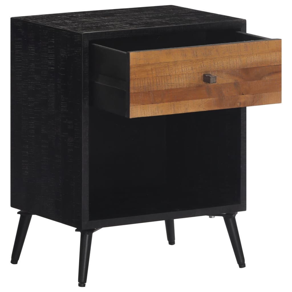 Nachttisch 40x30x50 cm Massivholz Teak - Pazzar.ch