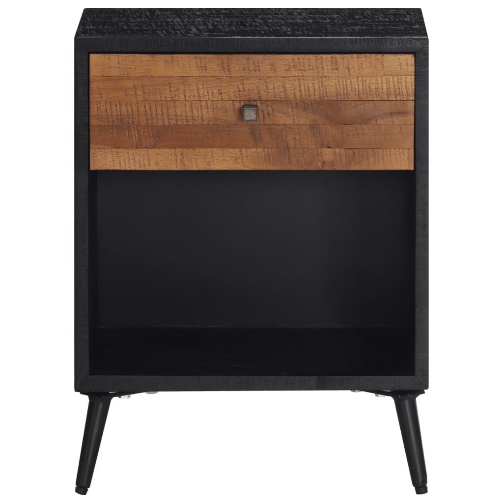 Nachttisch 40x30x50 cm Massivholz Teak - Pazzar.ch