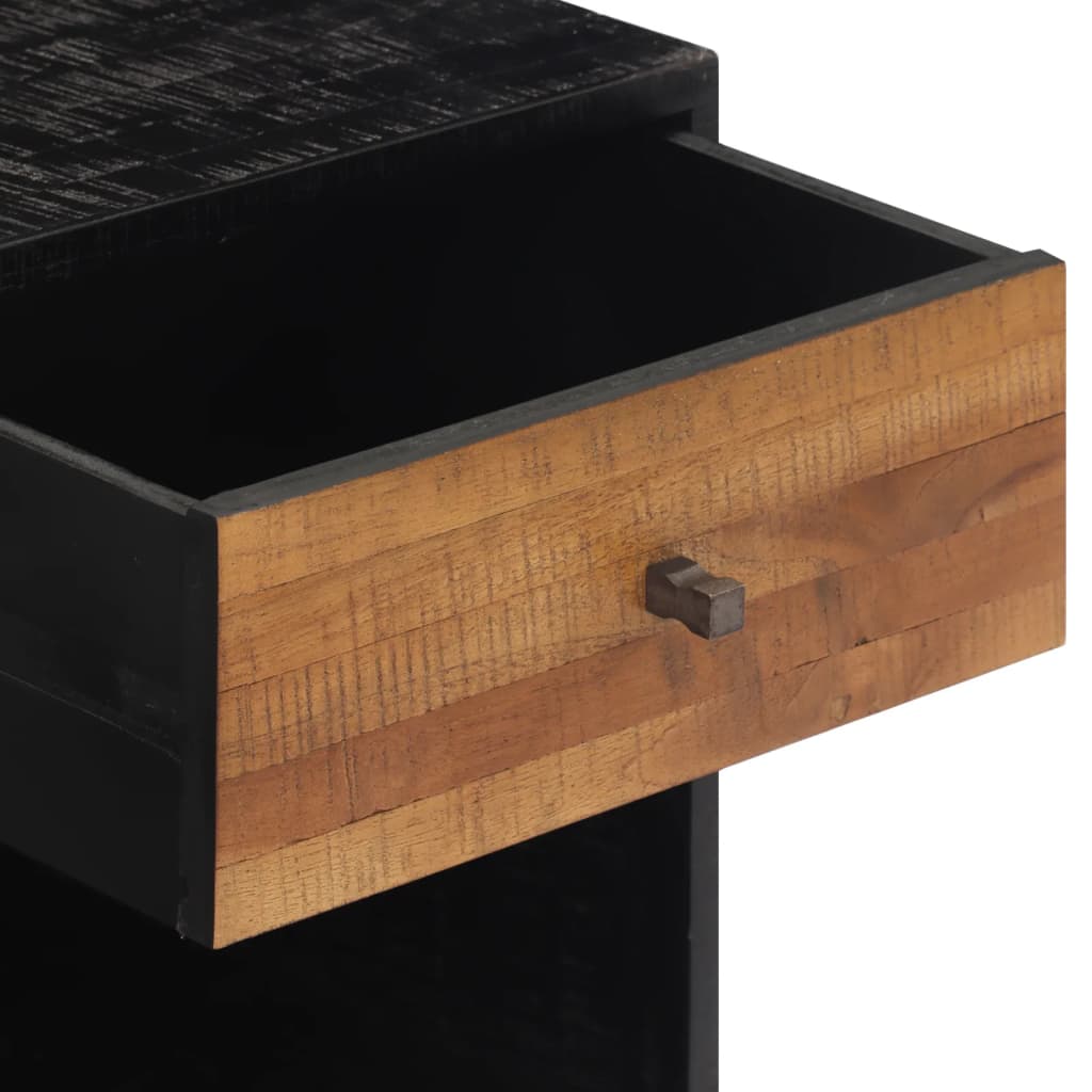 Nachttisch 40x30x50 cm Massivholz Teak - Pazzar.ch