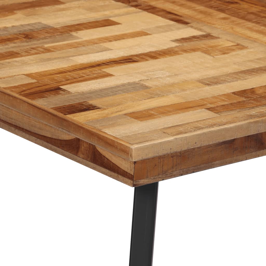 Esstisch 148x97x76 cm Massivholz Teak - Pazzar.ch