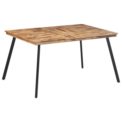 Esstisch 148x97x76 cm Massivholz Teak - Pazzar.ch
