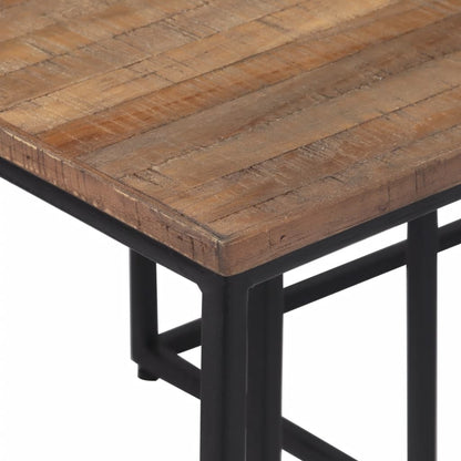 Satztische 3 Stk. Massivholz Teak - Pazzar.ch