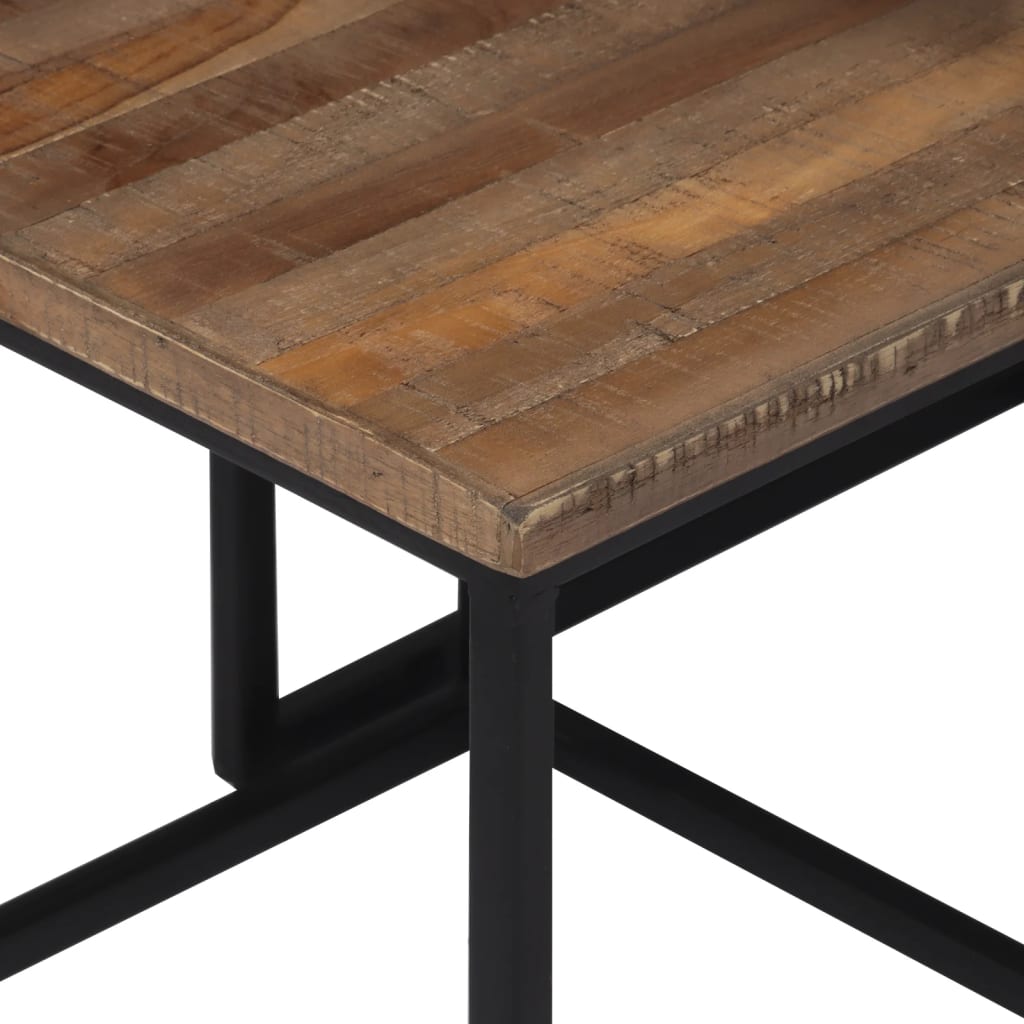 Satztische 3 Stk. Massivholz Teak - Pazzar.ch
