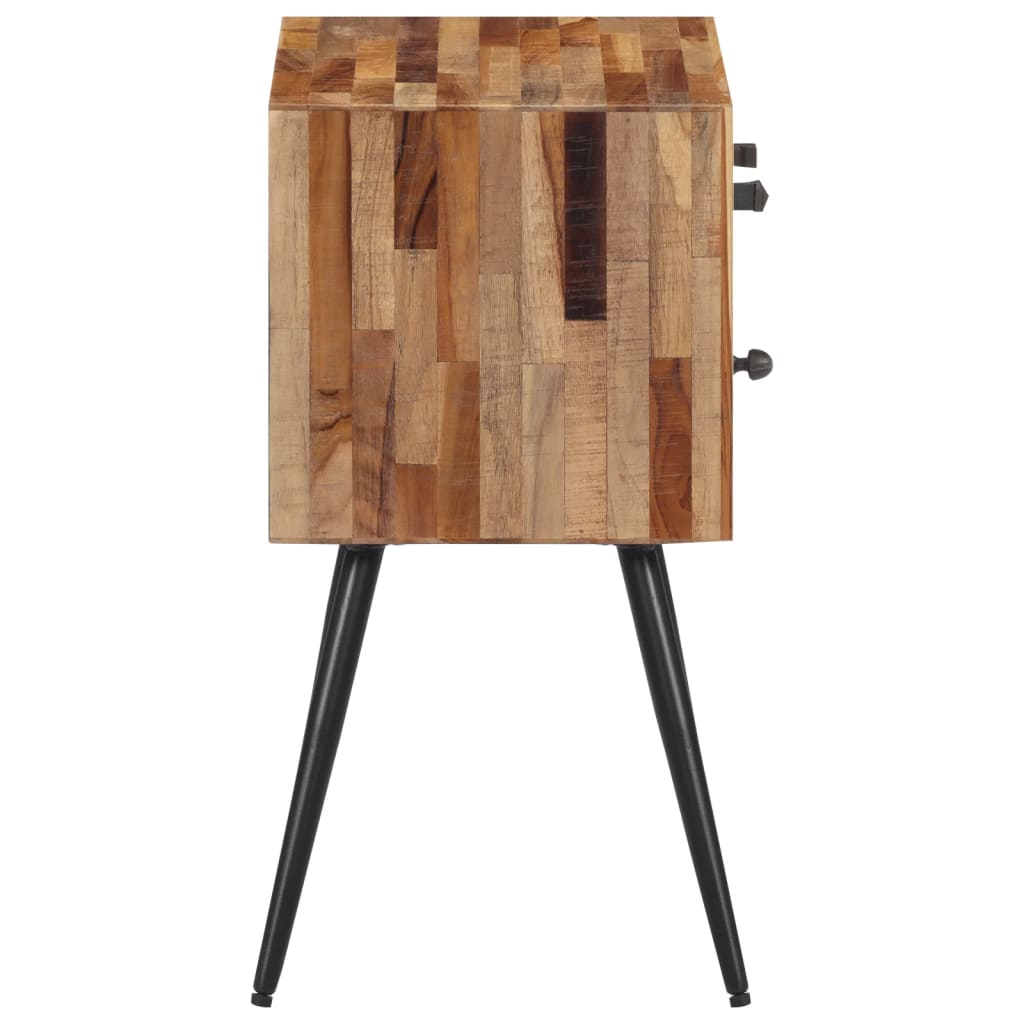 Nachttisch 47x31,5x60 cm Massivholz Teak - Pazzar.ch