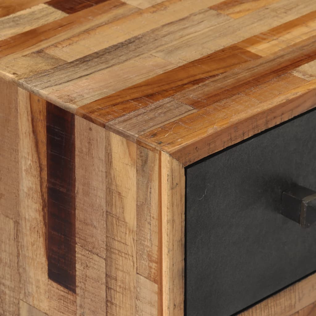 Nachttisch 47x31,5x60 cm Massivholz Teak - Pazzar.ch
