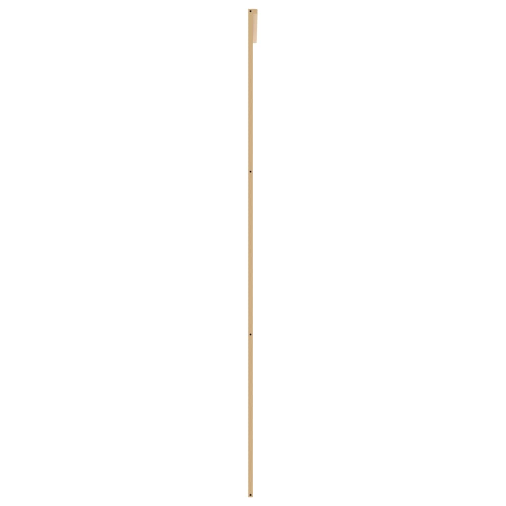 Schiebetür Golden 90x205 cm ESG-Klarglas und Aluminium - Pazzar.ch
